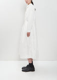 Sally Cotton Dress — White