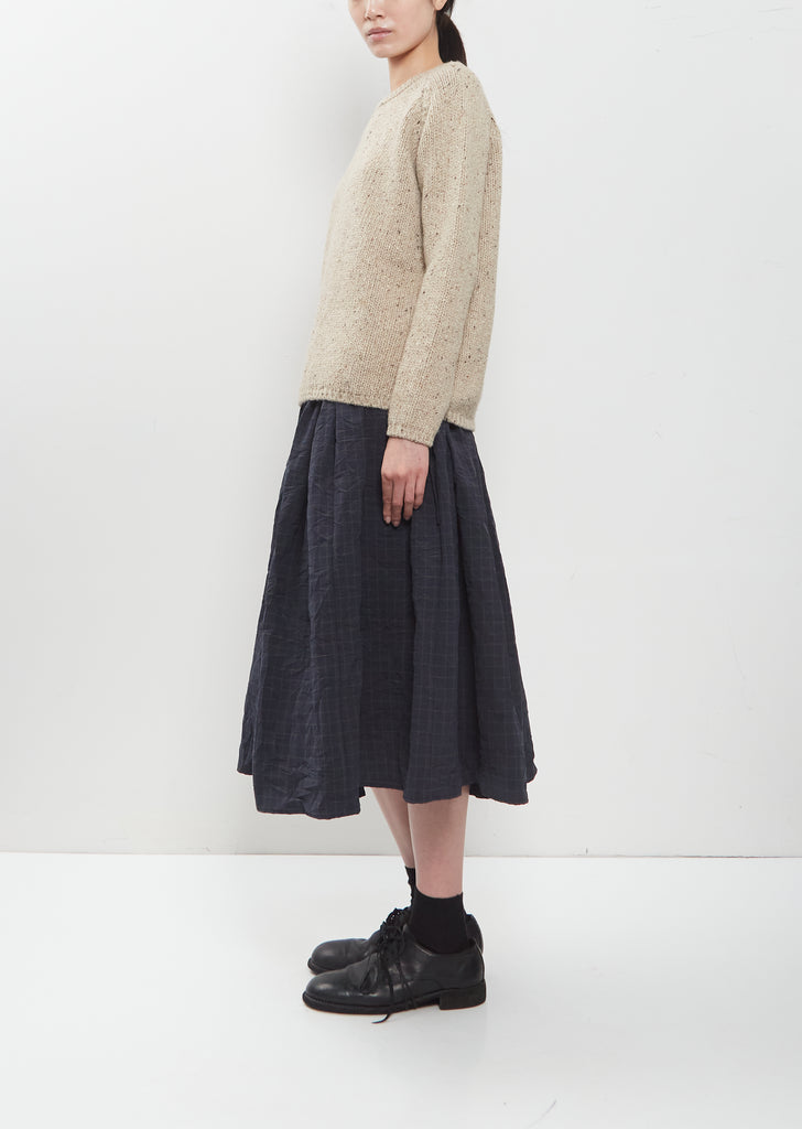 Tweed Cashmere Sweater
