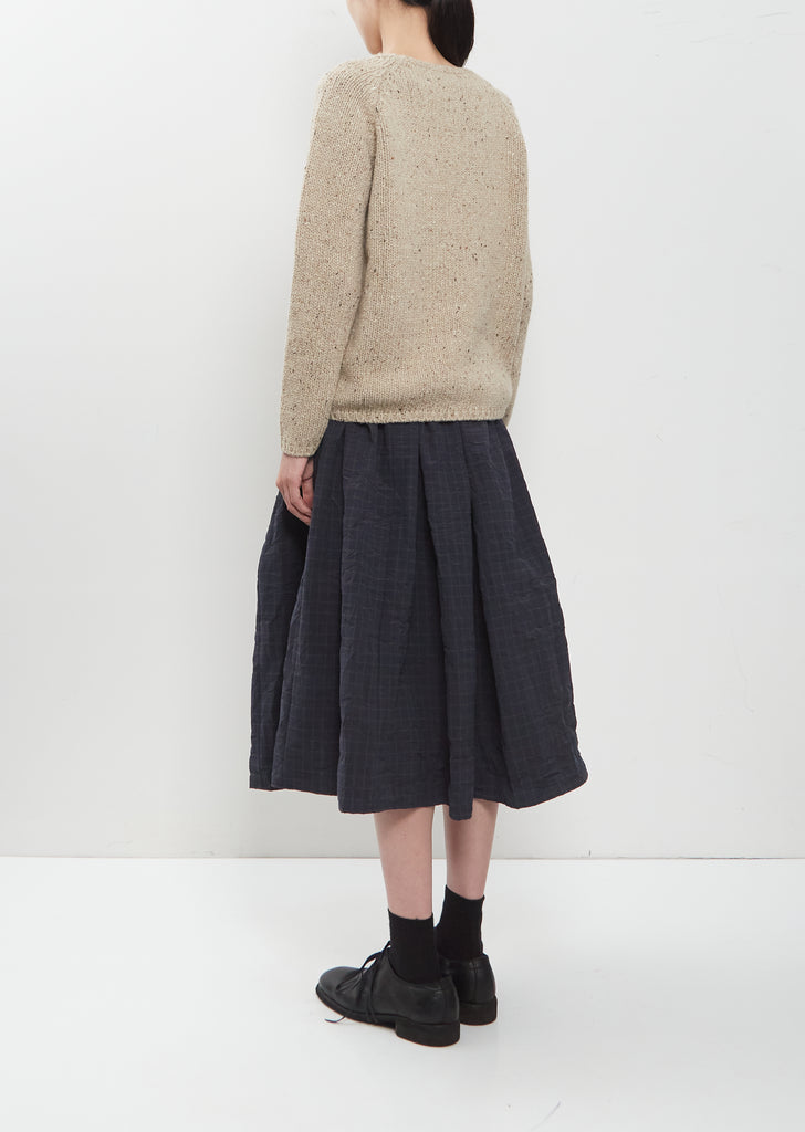 Tweed Cashmere Sweater