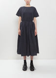 Grid Technical Cotton Skirt