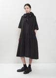 Check Small Cashmere Scarf — Black