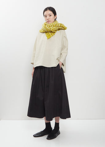 Check Cashmere Scarf — Oil Cloud