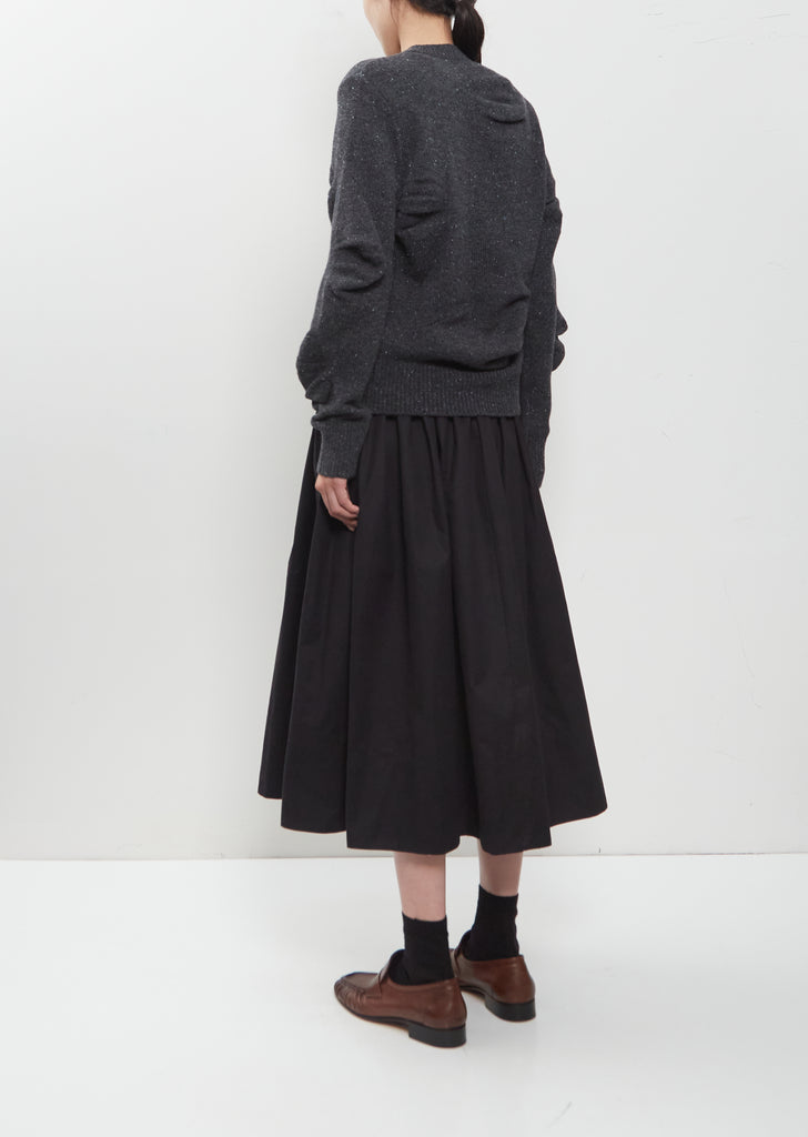 Unstable Nepped Wool Cardigan