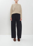 Cotton Corduroy Straight Pants