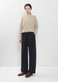 Cotton Corduroy Straight Pants