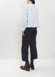 Maya Cotton Shirt — Azur