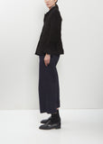 Suede Leather Giulia Jacket — Black