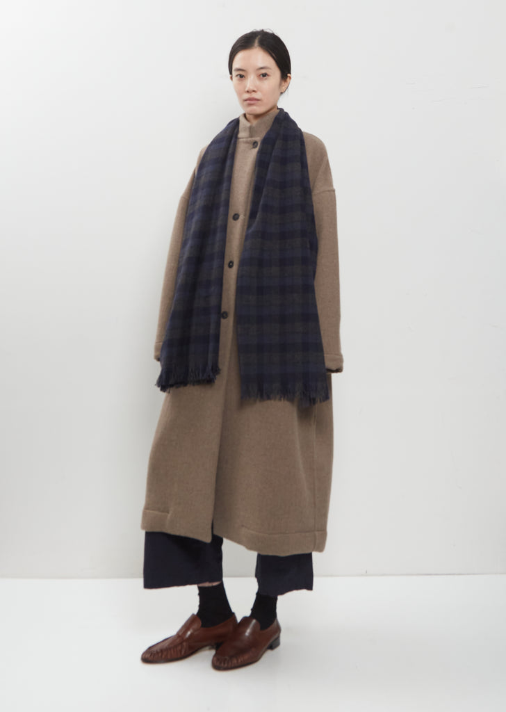 Wool Cashmere Stole — Carbon Check