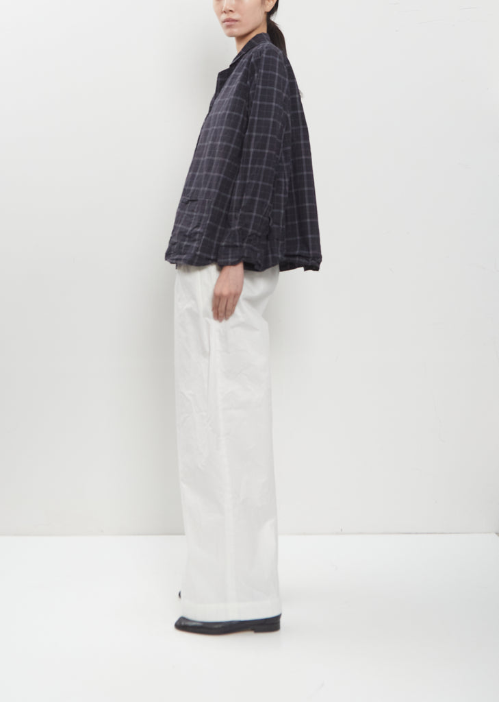 Jenny Cotton Shirt — Window Check