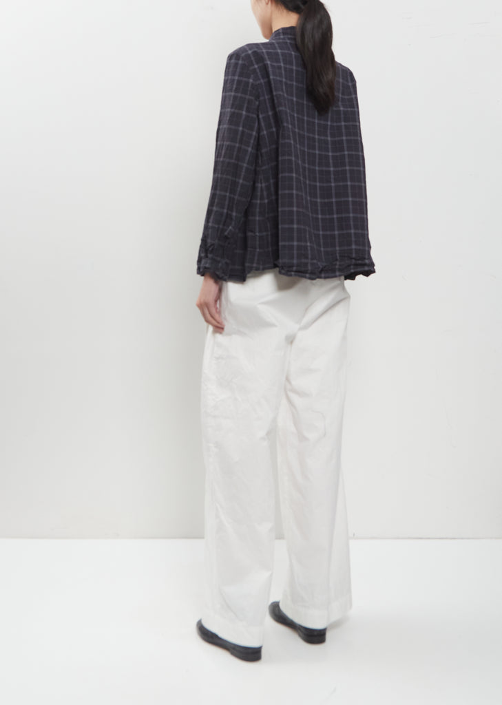 Jenny Cotton Shirt — Window Check