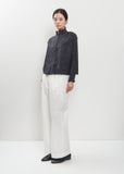 Maya Cotton Shirt — Blur Flower
