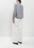 Maya Cotton Shirt — Micro Check