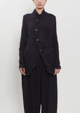 Asymmetrical Button Jacket
