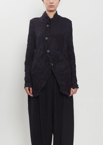 Asymmetrical Button Jacket