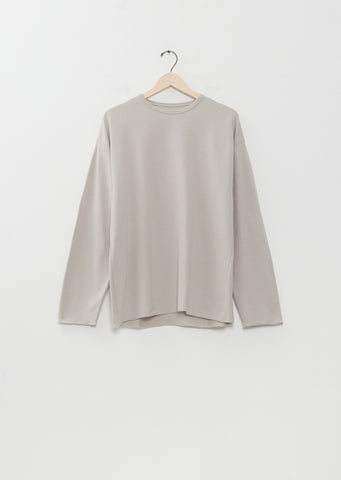 Marine Heavy Mesh Cotton T-Shirt — Off White