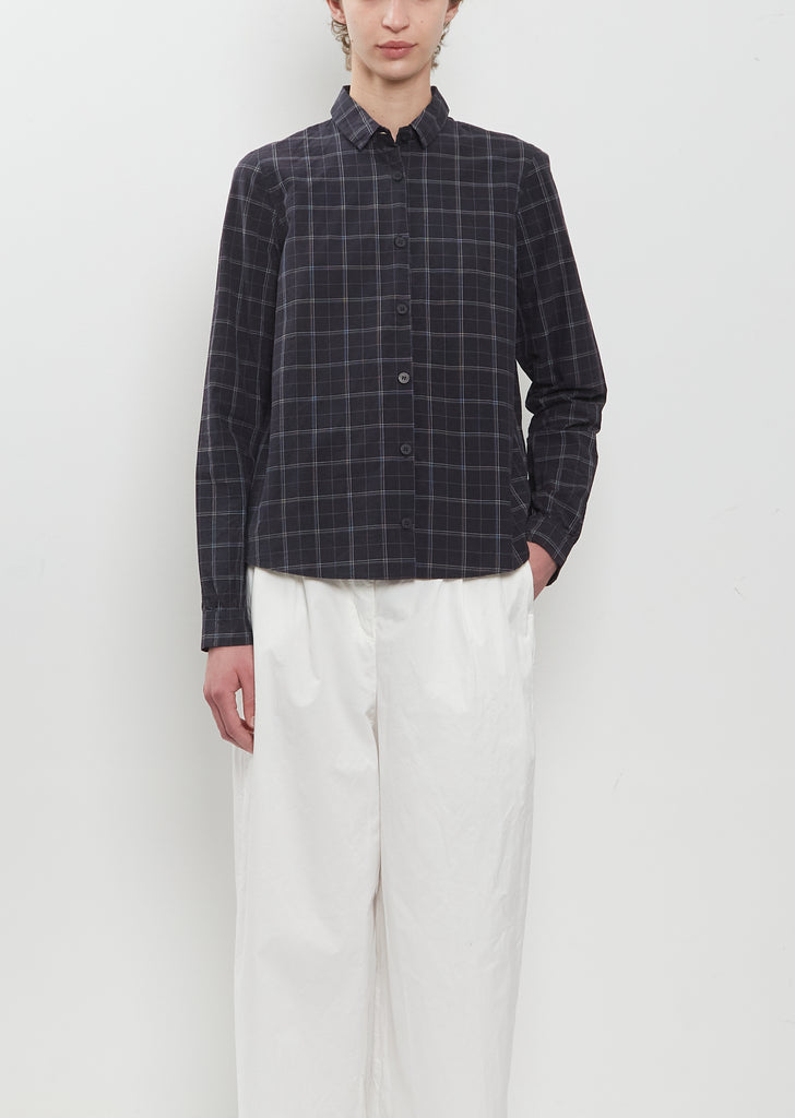 Tyrol Cotton Shirt — Window Check
