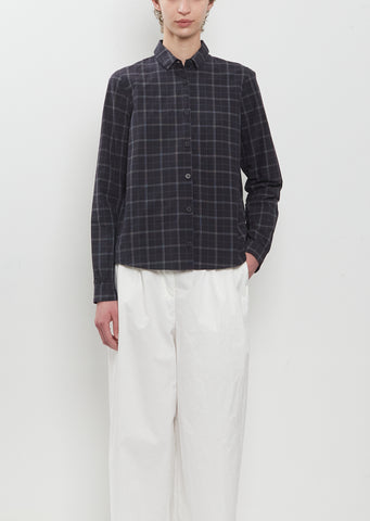 Tyrol Cotton Shirt — Window Check