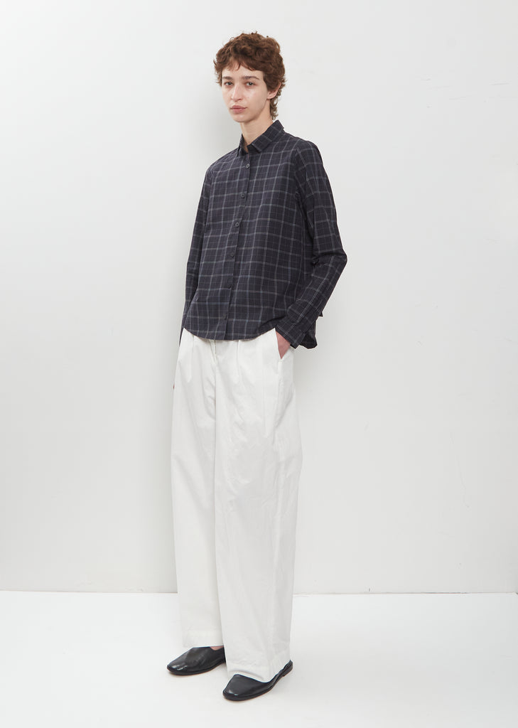 Tyrol Cotton Shirt — Window Check