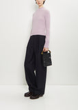 Leather Vertical Crisp Bag