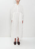 Typewriter Cotton Shirt Dress