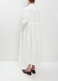 Typewriter Cotton Shirt Dress