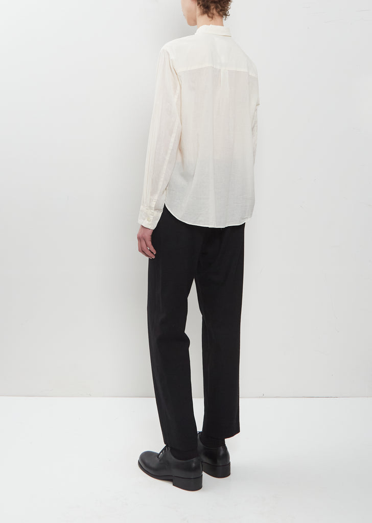 Lawn Front Panel Cotton Shirt