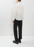 Lawn Front Panel Cotton Shirt