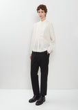 Lawn Front Panel Cotton Shirt