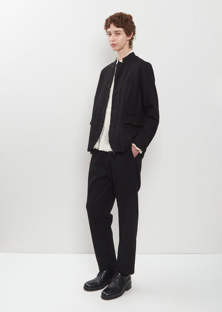 Premium Wool Tweed Tailored Jacket