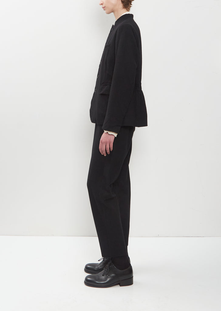 Premium Wool Tweed Tailored Jacket