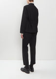 Premium Wool Tweed Tailored Jacket