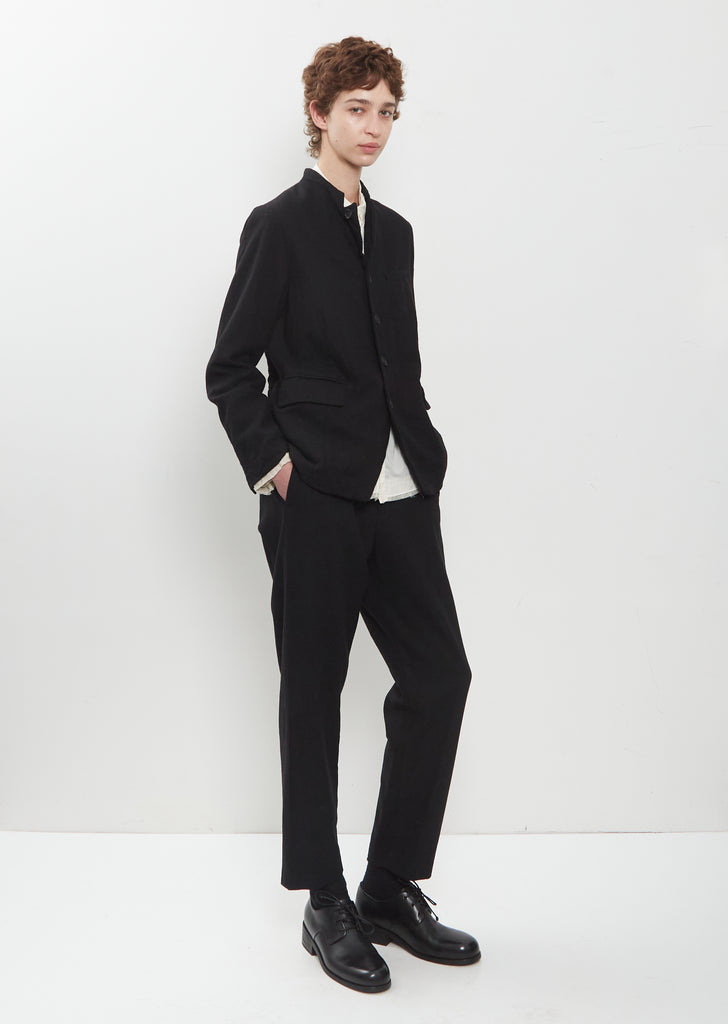 Premium Wool Tweed Tailored Jacket