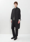 Wool Linen Chesterfield Coat