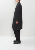 Wool Linen Chesterfield Coat