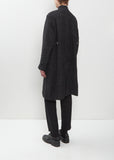 Wool Linen Chesterfield Coat