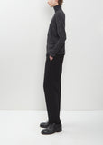Wool Gauze Turtleneck Pullover