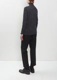 Wool Gauze Turtleneck Pullover