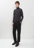 Premium Wool Tweed Tapered Pants