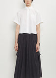 Cotton Blend Poplin Shirt