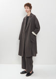 Premium Wool Tweed Oversized Tailored Coat