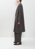 Premium Wool Tweed Oversized Tailored Coat