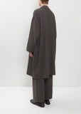 Premium Wool Tweed Oversized Tailored Coat