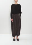 Washed Corduroy Balloon Pants