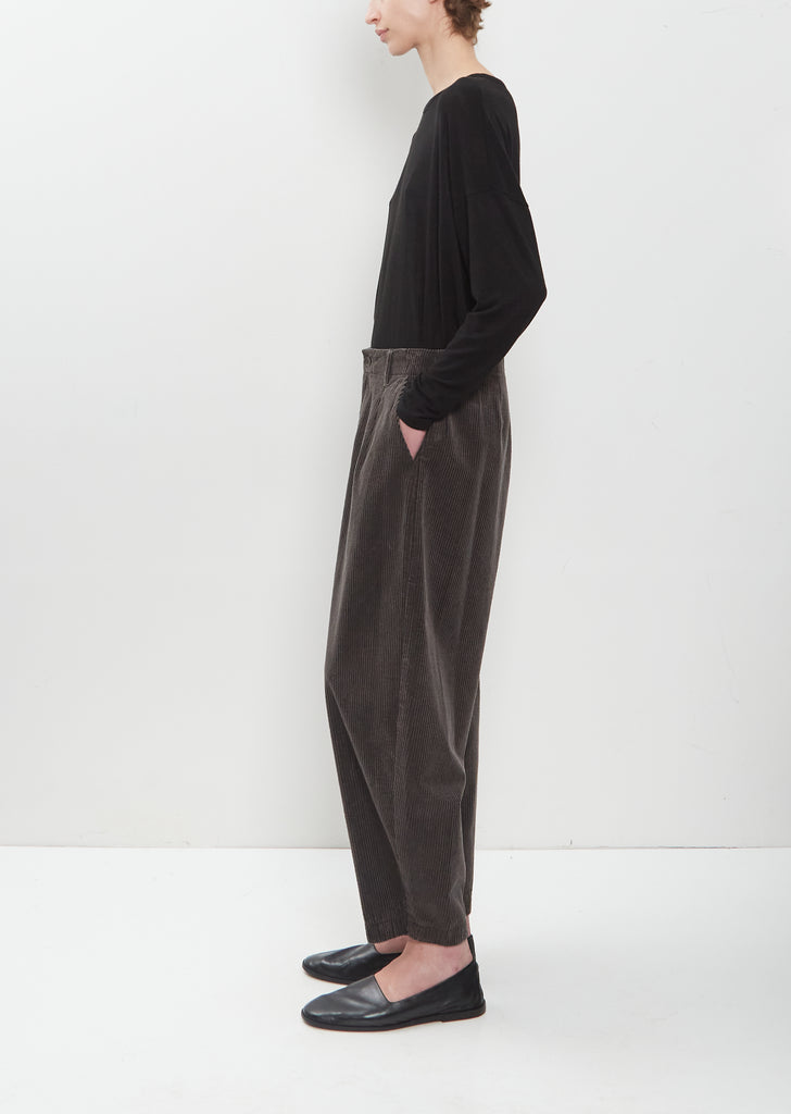 Washed Corduroy Balloon Pants