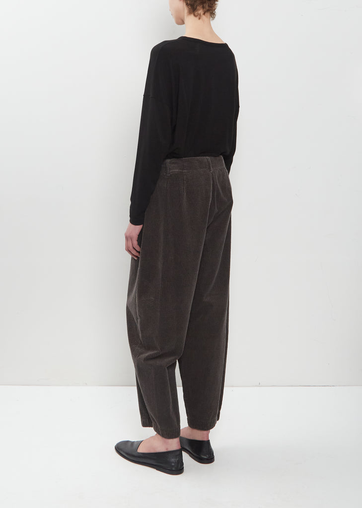 Washed Corduroy Balloon Pants