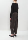 Washed Corduroy Balloon Pants