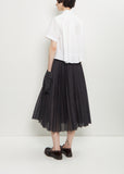 Cotton Blend Poplin Shirt