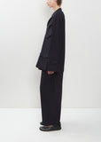 4-Pocket Wool Gabardine Jacket
