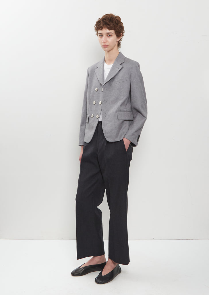 Wool Saxony Thin Jacket