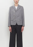 Wool Saxony Thin Jacket